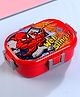 Marvel by SKI Plastoware Spiderman Web Slinger Lunchbox - Red