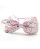 Aabacus Bow Applique Detailed & Sequins Embellished Hair Band - Light Pink