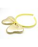 Aabacus Bow Designed Hair Band - Golden