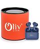 OlivLife Wireless Earbuds,  Bluetooth in-Ear Headphones with Charging Case (Blue)