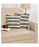 Kids wonders Boho cushion cover set of 2 - Offwhite & Black