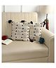 Kids wonders Boho cushion cover set of 2 - Offwhite & Black