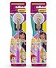 DUVON Kids Toothbrush | Disney Princess Tangled | Extra Soft Bristles with Special Character Holder | Manual Toothbrush for Kids 3+ Years (Pack of 2)