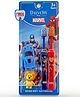 Duvon Plus Marvel Toothbrush Set | Captain America and Iron Man | 2 Brushes + 2 Fun Erasers Free