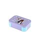 Cello Stainless Steel Lunch Box with Galaxy Frozen Family Print - Lilac