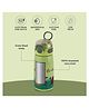 Cello Flare Stainless Steel Sipper Water Bottle With Lion King Print Green - 400 ml