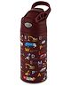 Cello Pixel Water Bottle Classic Stainless Steel with Mickey Mouse & Friends Print - 350 ml