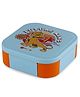 Cello Cosmos Lion King Inner Steel Outer Plastic Lunch Box 500 ml - Sky Blue
