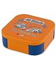 Cello Cosmos Pixar Cars Inner Steel Outer Plastic Lunch Box 500 ml - Orange