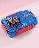 Cello Delish  2 Compartments  with  4 Side-lock Clips Lunch Box with Cartoon Print  - Blue