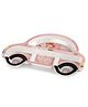 Cello Melmo Racers Printed Melamine Plate - Pink