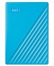 Western Digital WD 2TB My Passport Portable Hard Disk Drive, USB 3.0 with Automatic Backup, 256 Bit AES Hardware Encryption,Password Protection,Compatible with Windows and Mac, External HDD-Blue