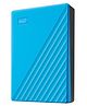 Western Digital WD 5TB My Passport Portable Hard Disk Drive, USB 3.0 with Automatic Backup, 256 Bit AES Hardware Encryption,Password Protection,Compatible with Windows and Mac, External HDD-Blue