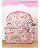 Rosada Princess Printed Backpack for Kids With Matching Keychain hanging, Waterproof Trendy and Spacious Kids Backpack, Stylish Bag for Kids  - Large(13 Inches)