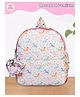 Rosada Unicorn Backpack for Kids With Matching Keychain hanging, Waterproof Trendy and Spacious Kids Backpack, Stylish Bag for Kids - Medium(11 Inches)