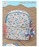 Rosada Aeroplane Backpack for Kids With Matching Keychain hanging, Waterproof Trendy and Spacious Kids Backpack, Stylish Bag for Kids - Small(10 Inches)