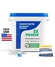 Ethiek Concentrated Detergent Washing Powder, only 20gm for 1 load | Top Load, Front Load & Hand Wash | 3X Power for Tough Stain Removal, 100% Natural & Organic | Baby Safe & Biodegradable - 3.2 kg