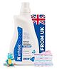 Ethiek Natural Baby Laundry Detergent | Hypoallergenic, Gentle on Baby's Skin & Mom's Hands | Anti-Bacterial, Stain & Odour Removal | Newborn-Safe, Non-Toxic | 1000 ml | UK Imported