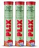 PLIX Probiotics+ Apple Cider Vinegar Effervescent Tablets|Helps Improve Gut Health|Pack of 3|15 capsules