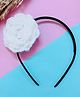 Little Peas Rose Designed Hair Band - White