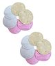 TUMMY Organic Cotton Breast Pad Pack of 12 - Multicolor