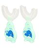 AEREX Premium U-Shaped Baby Teether for Newborn Babies, Infant & Toddlers Kids BPA Free Natural Teething Set Freezer Safe Baby Organic Teethers 6-24 Months Pack of 1 (Multicolor)