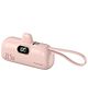 Onelife Voltgo 5000 mAh 22.5 W Nano Pocket Size Power Bank-Pink