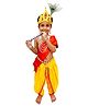 BookMyCostume Lace Detailed Krishna Costume Set - Yellow