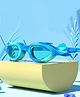 Little Surprise Box, Fishtail Designed Frame, Anti Fog UV Protection Leakproof Design Swim Goggles For Kids, 3-8Yrs - Mint & Blue