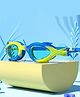 Little Surprise Box, Fishtail Designed Frame, Anti Fog UV Protection Leakproof Design Swim Goggles For Kids, 3-8Yrs - Yellow & Blue