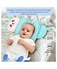 Voidrop Head Guard Mustard Rai Pillow for Newborn Baby - Blue Color