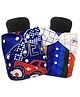 Babymoon Washable & Reusable Cloth Diaper with 5Layers Insert Set of 4