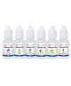 JAAMSO ROYALS 6 Diffuser Oil Set- Organic Pure Essential Oil for Diffuser (10 ml Each, Set Of 6)