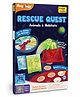 Imagimake Rescue Quest Animals & Habitats Board Game - Blue