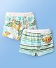 Babyoye Disney Single Jersey Knit Trunks with Lion King Graphics Pack of 2 - Multicolor