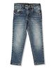 LEO Denim Mild Washed Jeans - Blue