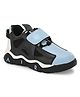 Fresh1947Feet Colour Blocked With Velcro Closure Shoes - Sky Blue