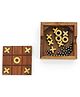 Mittimate Brain Teaser Set  Tic Tac Toe and Solitaire (Brain Vita) Games for Kids