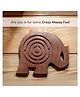 Mittimate Elephant Maze Labyrinth Puzzle  Bhool Bhulaiyaa Board Game for Kids | Fun Indoor Brain Teaser & Activity Toy