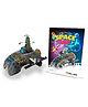 Mittimate 3D Space Ship Model Construction Book  DIY Paper Craft for Kids (8-12 Years) | Fun & Creative Learning Activity