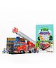 Mittimate Fire Engine Model Construction Book for Kids Age 8 to 12 Year Old I Make Your Own 3D Paper Model I Fun & DIY Book for Children