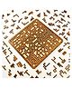 Mittimate Honeycomb Fractal Puzzle for Kids Age 6+ Years I 99 Wooden Pieces I Fun & Challenging Brain Teaser Toy for Kids
