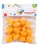 BitFeex Squeezy Duck Shape Toy Soft Rubber, Chu Chu Sound, Fun Bath Time Toy for Kids 1+ Years, 12 pcs Duck, Color May Vary