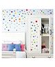 JAAMSO ROYALS Multicolor Star Design Self Adhesive Wall Sticker (45 cm X 50 cm)