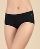 &Circus Solid Seamless Bare Hipster Panty - Black