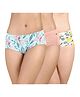 &Circus Modal Pack Of 2 Solid & Lemon Printed Seamless Bare Hipsters - Multi Colour