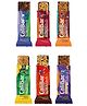 CaliBar All in 1 Variety Pack of 6 Bars - Almond Choco, Cookie Crunch, Banana Binge, Roasted Coffee Bean, Berry Almond & Choco Blueberry (Pack of 6)