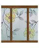 JAAMSO ROYALS Yellow Flower Designer Window Privacy Film -(1000 x 45 cm)