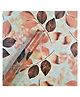 JAAMSO ROYALS Leaf Design Vinyl Self Adhesive Peel & Stick Home Décor (200 cm X 45 cm) (Set of 1)