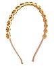 Aye Candy Stone Embellished Mathapatti Kundan Hair Band - Green & Red